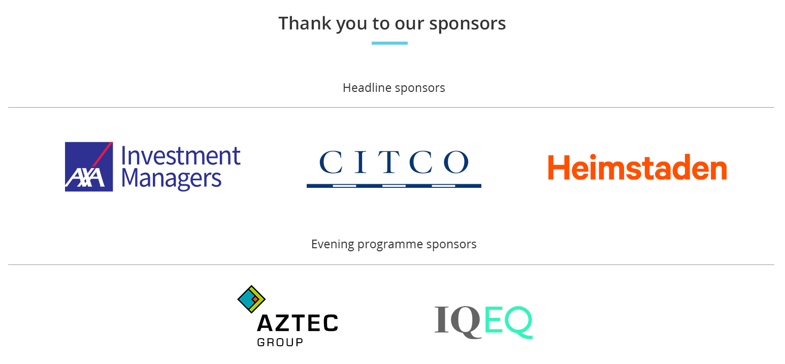 INREV Autumn Conference 2021 Sponsors